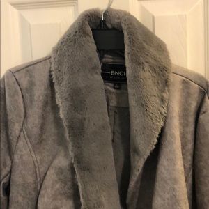 Faux fur jacket